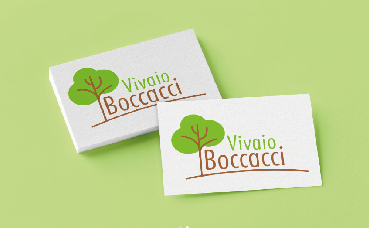 Vivaio Boccacci - Restyling della visual identity.