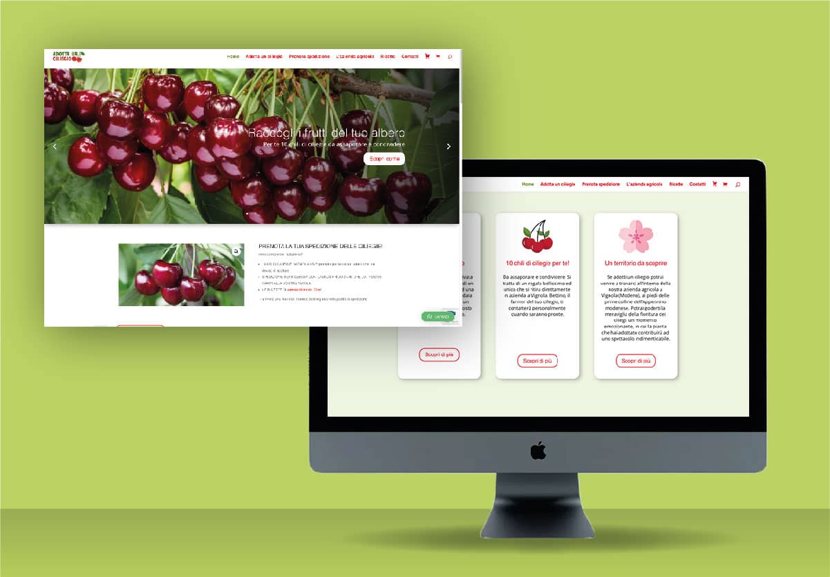 Adotta un ciliegio – Restyling e ottimizzazione del sito aziendale
