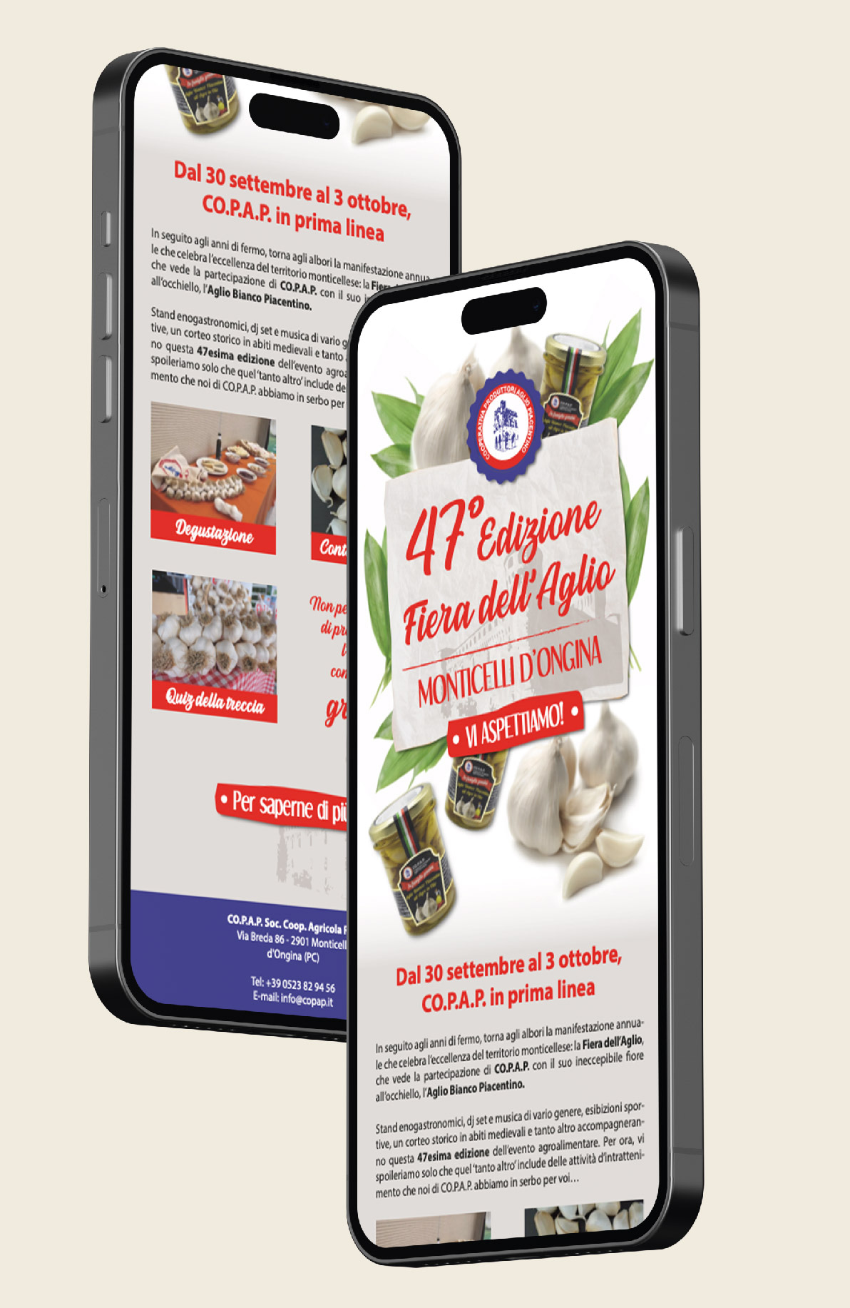 Copap Newsletter Smartphone